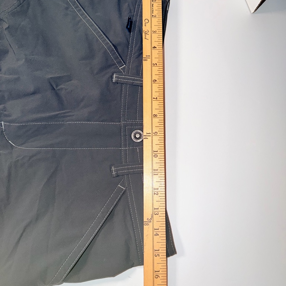 Men's Gray Performance Shorts - Picture 7 of 12